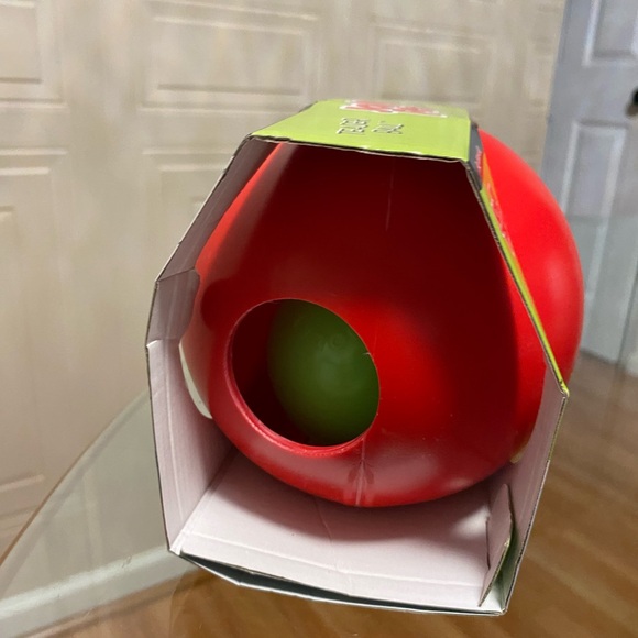 Jolly Pets Teaser Ball Dog Toy, Medium/6 Inches, Blue & Green 6”Teaser Ball - Picture 3 of 4